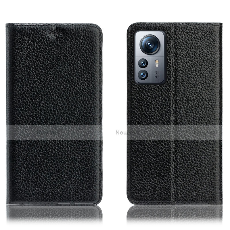 Leather Case Stands Flip Cover Holder H02P for Xiaomi Mi 12 5G