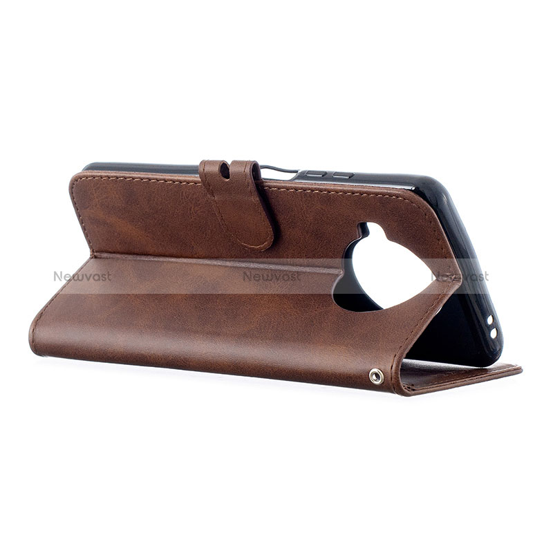 Leather Case Stands Flip Cover Holder H02X for Xiaomi Mi 10i 5G