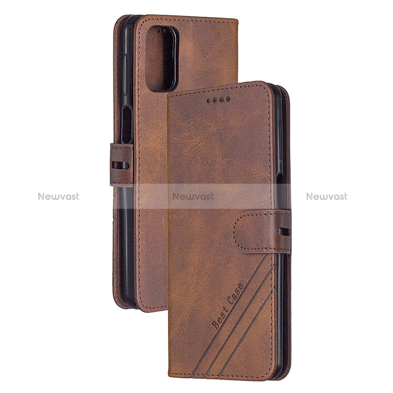 Leather Case Stands Flip Cover Holder H02X for Xiaomi Mi 10T Pro 5G