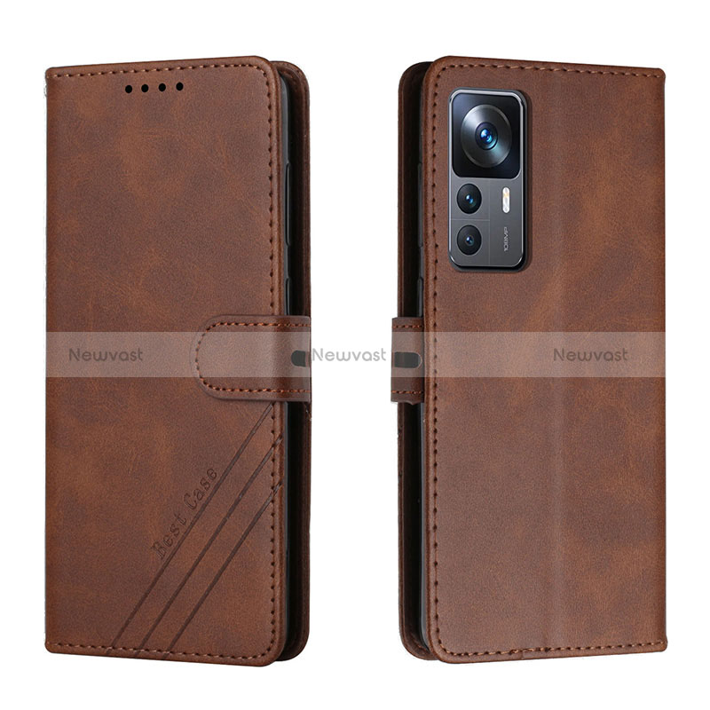 Leather Case Stands Flip Cover Holder H02X for Xiaomi Mi 12T Pro 5G