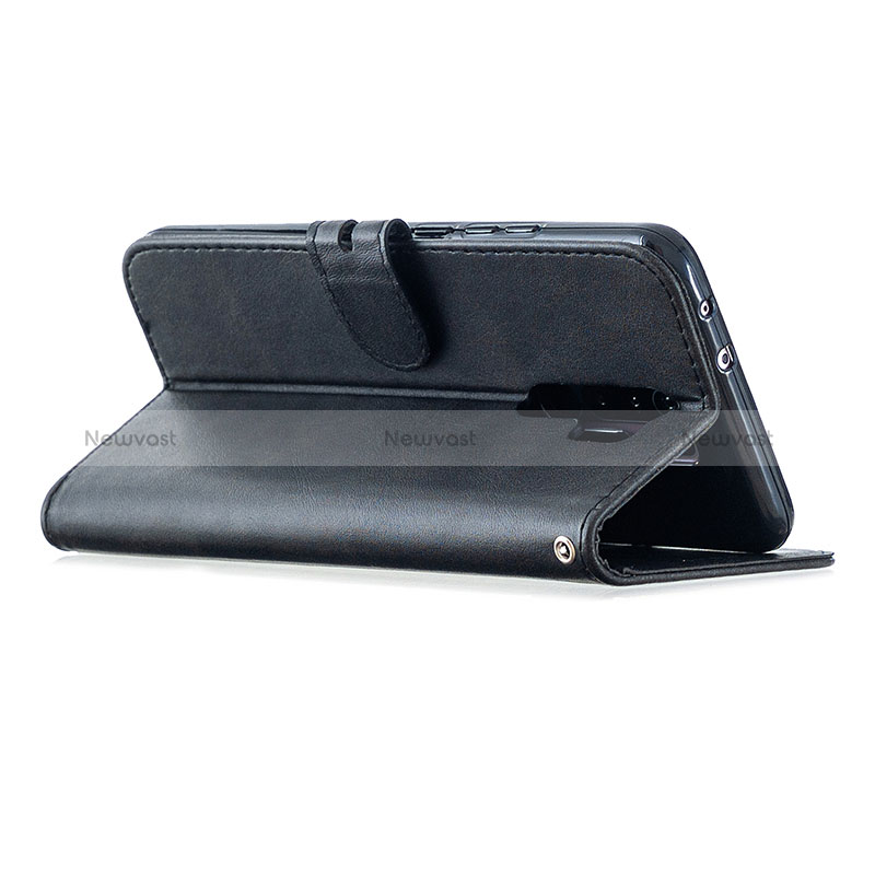 Leather Case Stands Flip Cover Holder H02X for Xiaomi Redmi 9