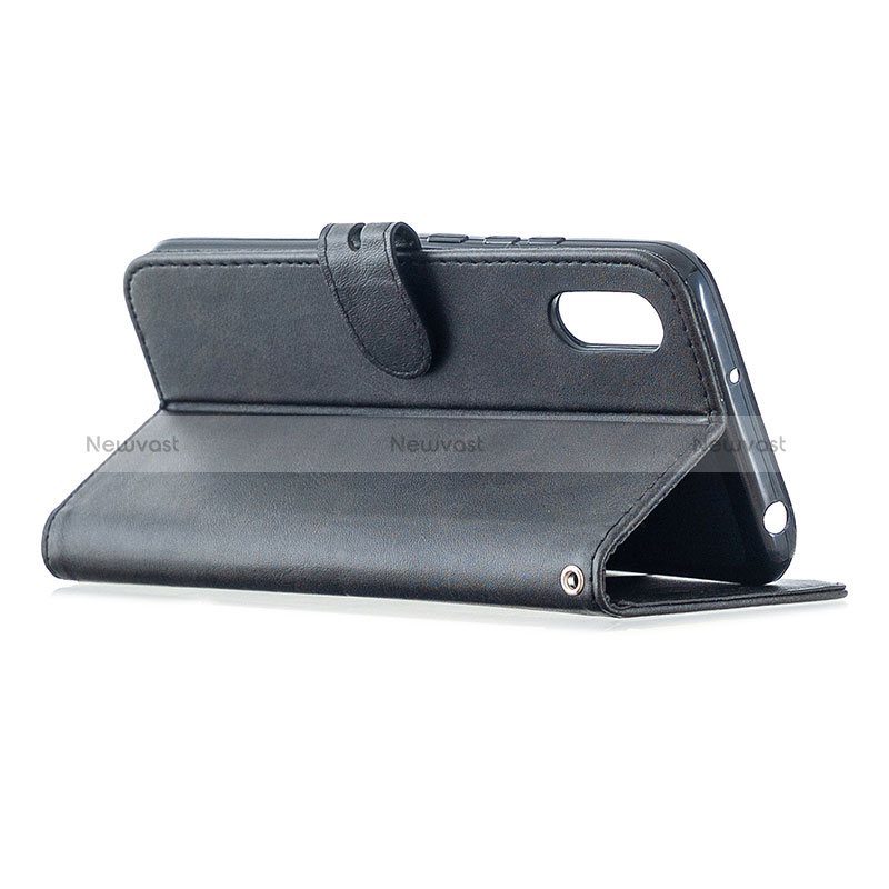 Leather Case Stands Flip Cover Holder H02X for Xiaomi Redmi 9AT