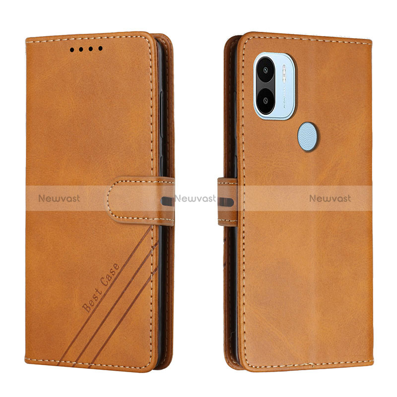 Leather Case Stands Flip Cover Holder H02X for Xiaomi Redmi A1 Plus