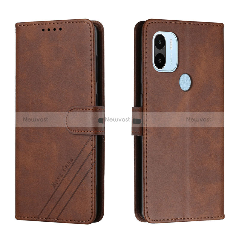 Leather Case Stands Flip Cover Holder H02X for Xiaomi Redmi A1 Plus