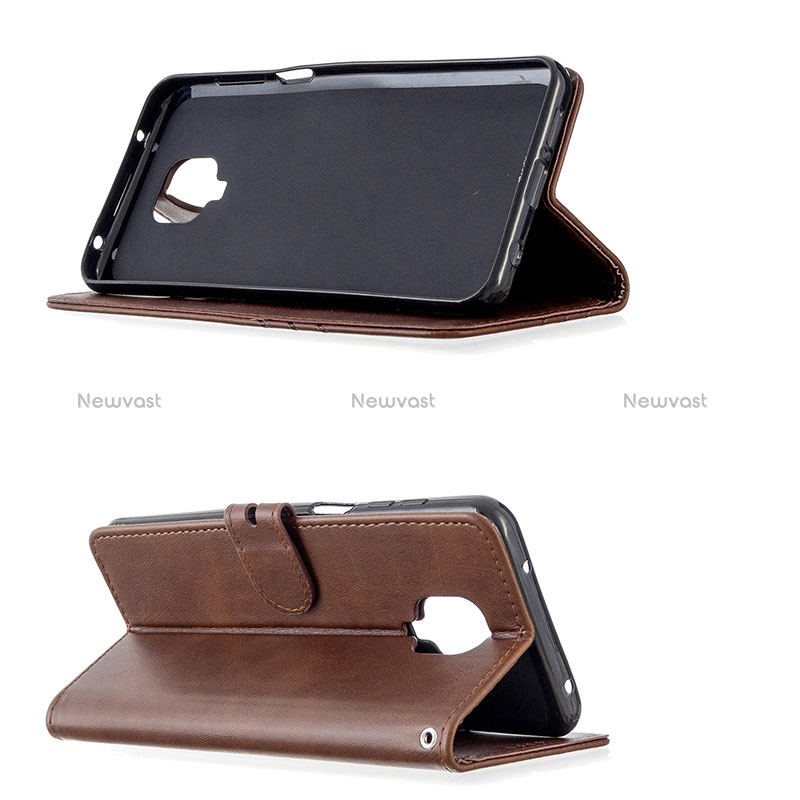 Leather Case Stands Flip Cover Holder H02X for Xiaomi Redmi Note 9 Pro Max