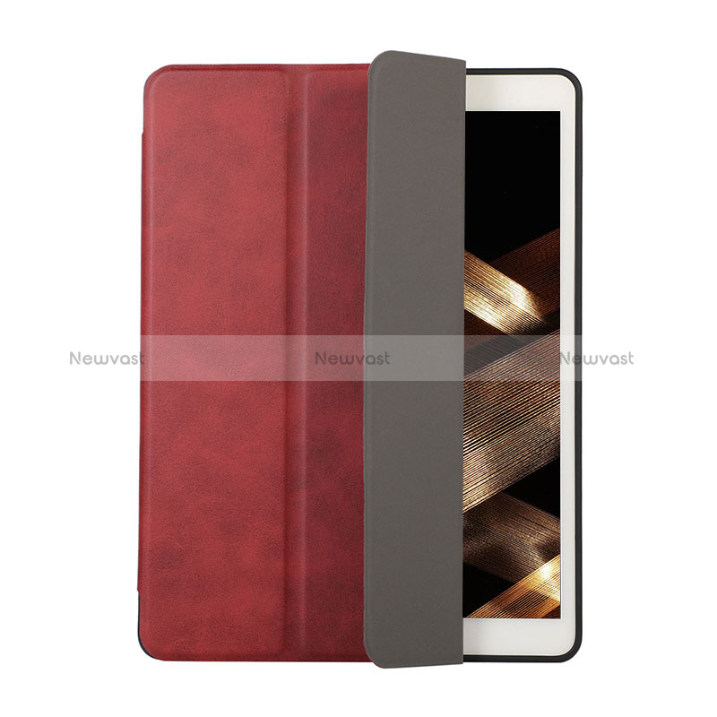 Leather Case Stands Flip Cover Holder H03 for Apple iPad Air 3 Red