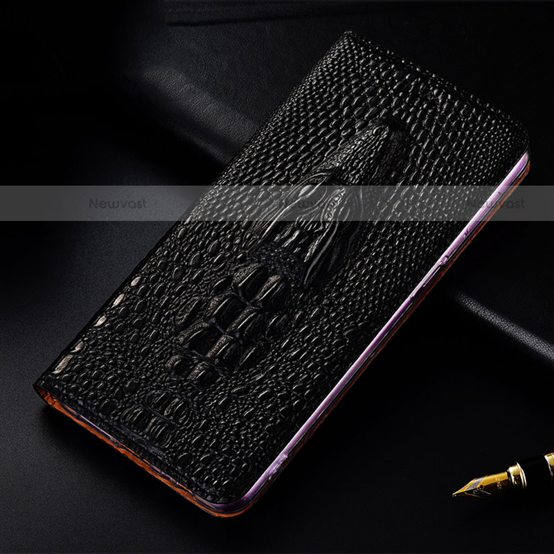 Leather Case Stands Flip Cover Holder H03P for Motorola Moto Edge 20 Pro 5G