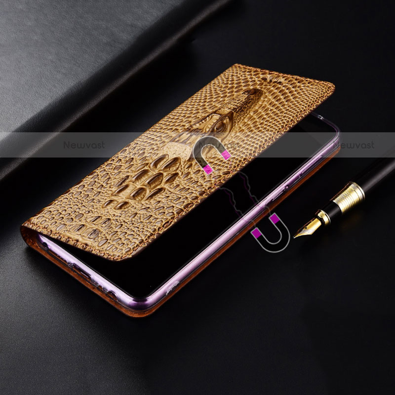 Leather Case Stands Flip Cover Holder H03P for Motorola Moto Edge 30 Pro 5G