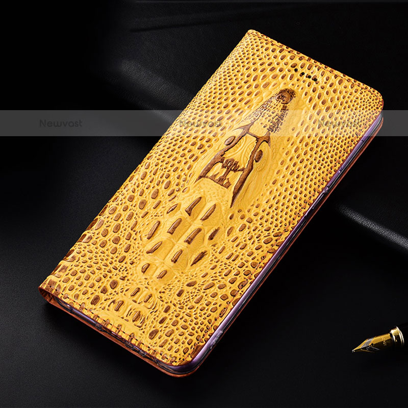 Leather Case Stands Flip Cover Holder H03P for Samsung Galaxy A11