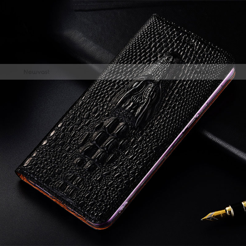 Leather Case Stands Flip Cover Holder H03P for Samsung Galaxy M20