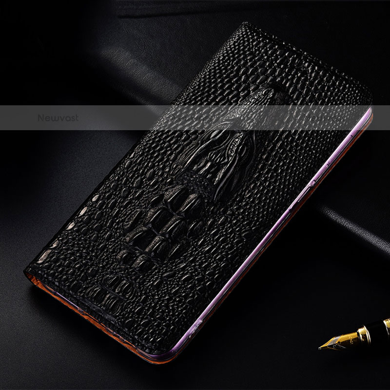 Leather Case Stands Flip Cover Holder H03P for Samsung Galaxy Note 10 Lite