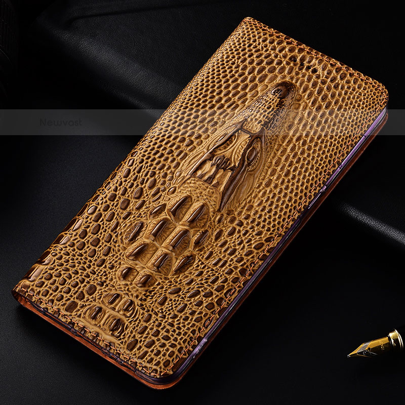 Leather Case Stands Flip Cover Holder H03P for Samsung Galaxy S21 5G