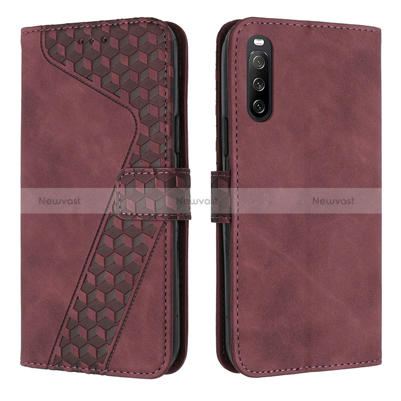 Leather Case Stands Flip Cover Holder H03X for Sony Xperia 10 IV