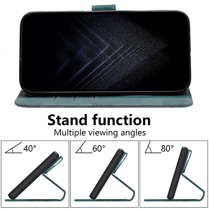 Leather Case Stands Flip Cover Holder H03X for Sony Xperia 10 IV