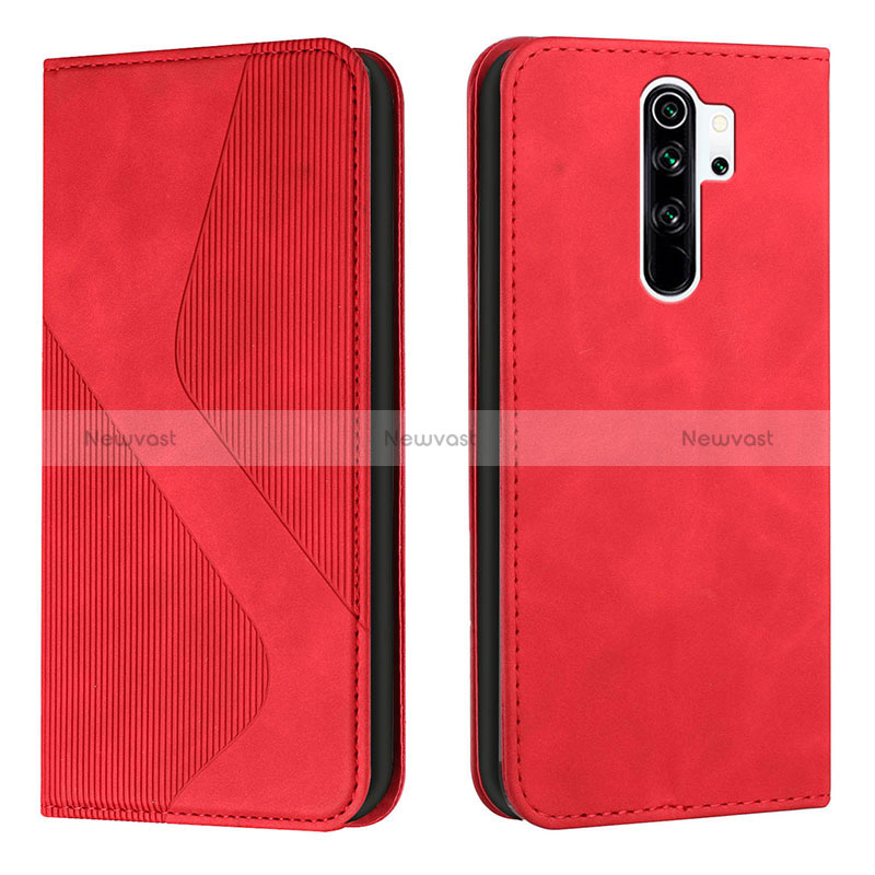 Leather Case Stands Flip Cover Holder H03X for Xiaomi Redmi 9