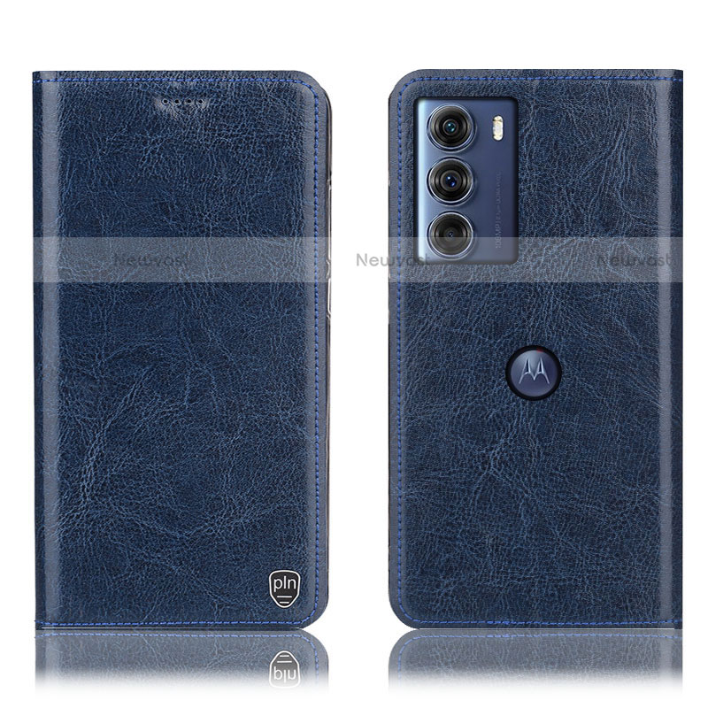 Leather Case Stands Flip Cover Holder H04P for Motorola Moto Edge S30 5G