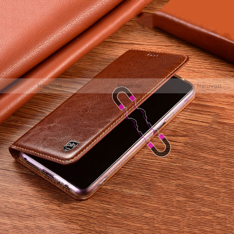 Leather Case Stands Flip Cover Holder H04P for Motorola Moto G10 Power