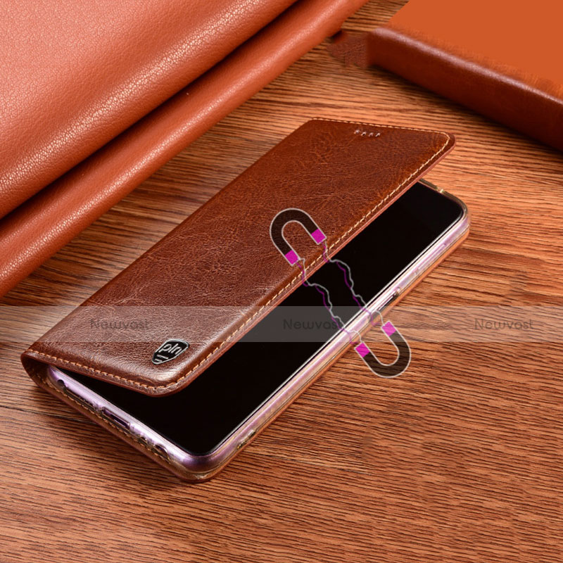 Leather Case Stands Flip Cover Holder H04P for Motorola Moto G32