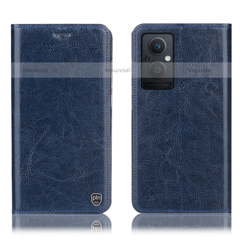 Leather Case Stands Flip Cover Holder H04P for OnePlus Nord N20 5G