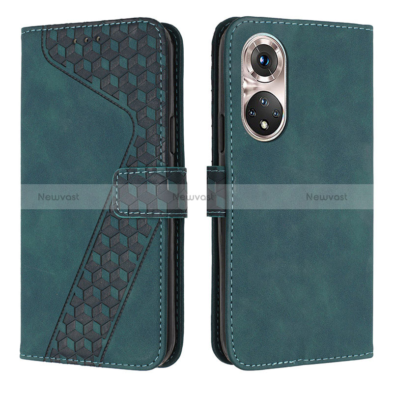 Leather Case Stands Flip Cover Holder H04X for Huawei P50 Pro