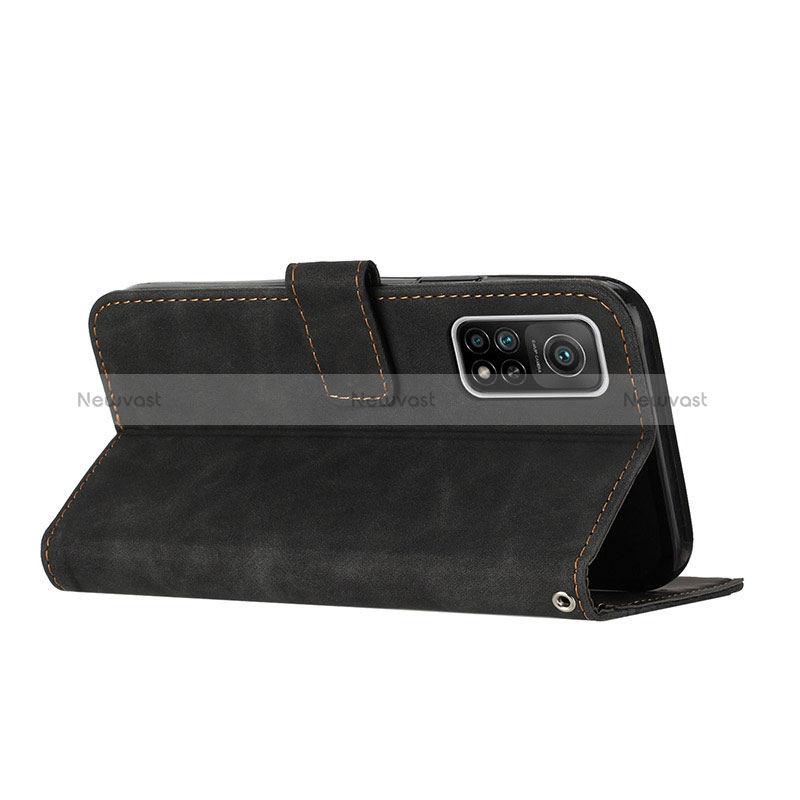 Leather Case Stands Flip Cover Holder H04X for Xiaomi Mi 10T 5G