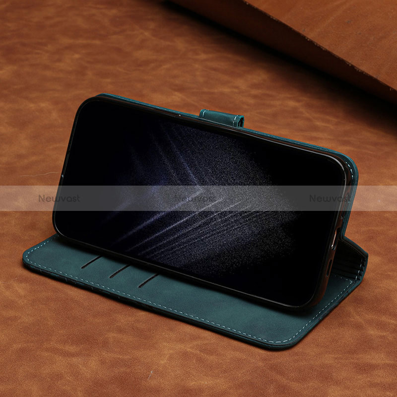 Leather Case Stands Flip Cover Holder H04X for Xiaomi Redmi 10C 4G