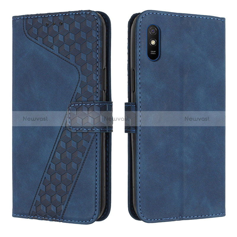 Leather Case Stands Flip Cover Holder H04X for Xiaomi Redmi 9A