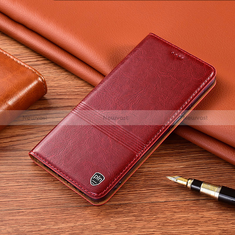 Leather Case Stands Flip Cover Holder H05P for Apple iPhone 12 Mini