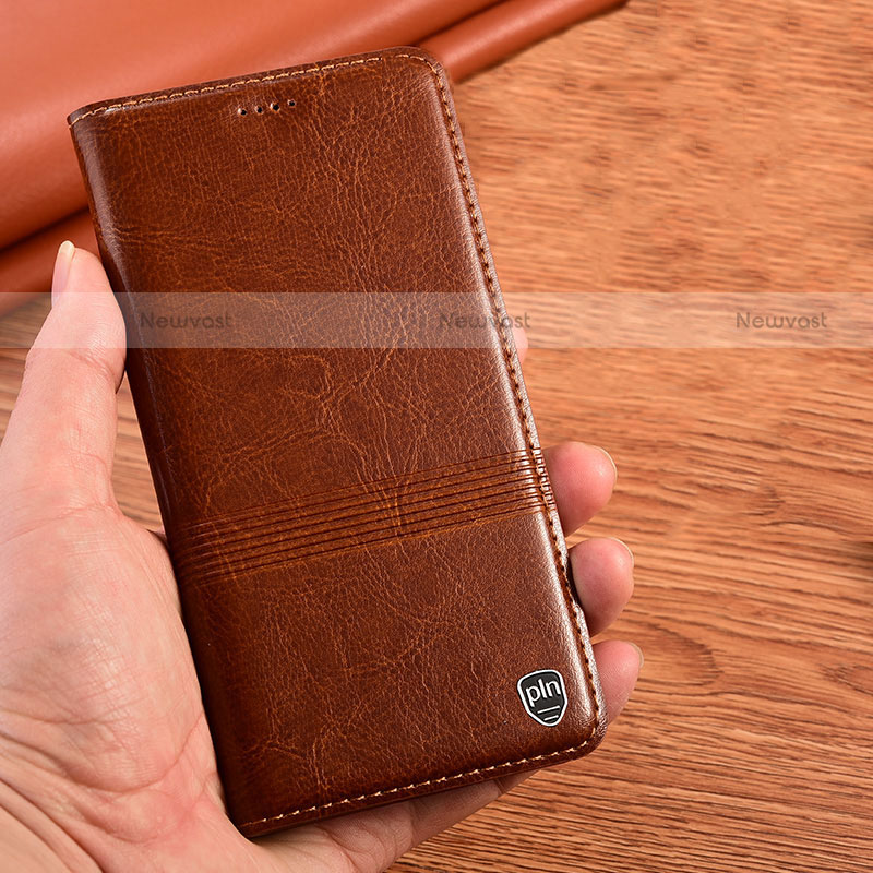 Leather Case Stands Flip Cover Holder H05P for Motorola Moto Edge S Pro 5G