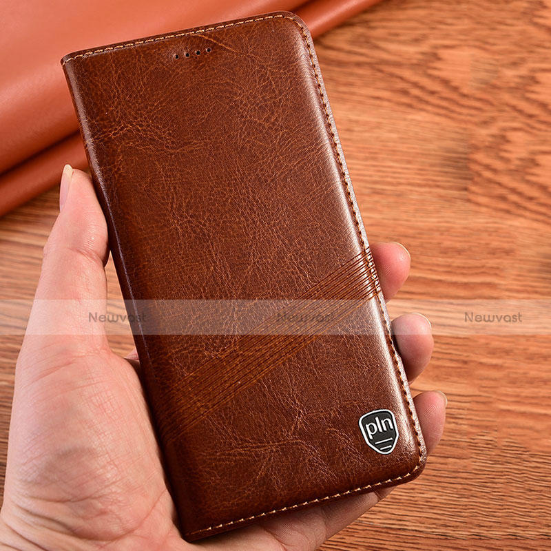 Leather Case Stands Flip Cover Holder H05P for Motorola Moto Edge S30 Pro 5G