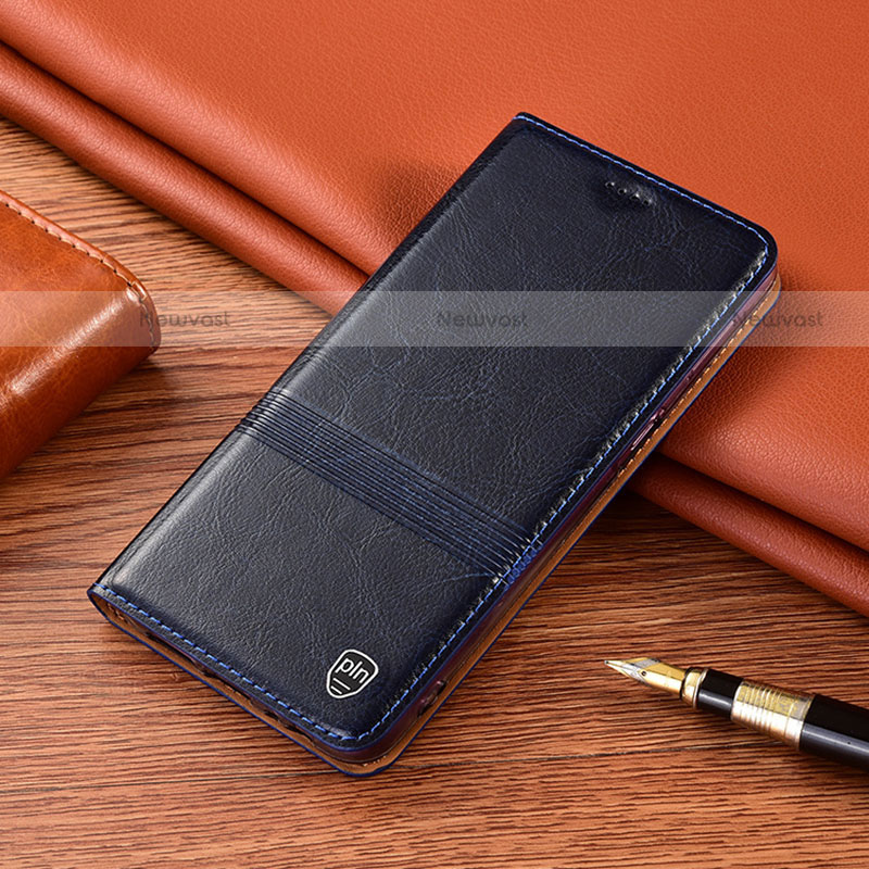 Leather Case Stands Flip Cover Holder H05P for Motorola Moto G10 Power