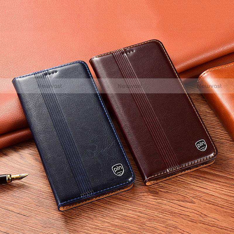 Leather Case Stands Flip Cover Holder H05P for Motorola Moto G31