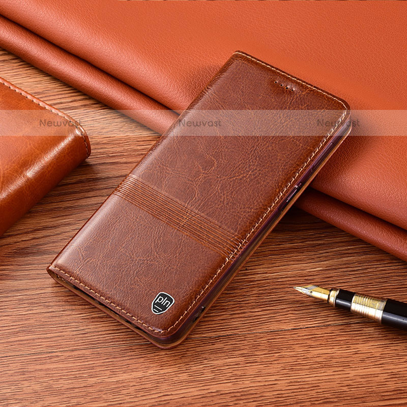 Leather Case Stands Flip Cover Holder H05P for Samsung Galaxy M40