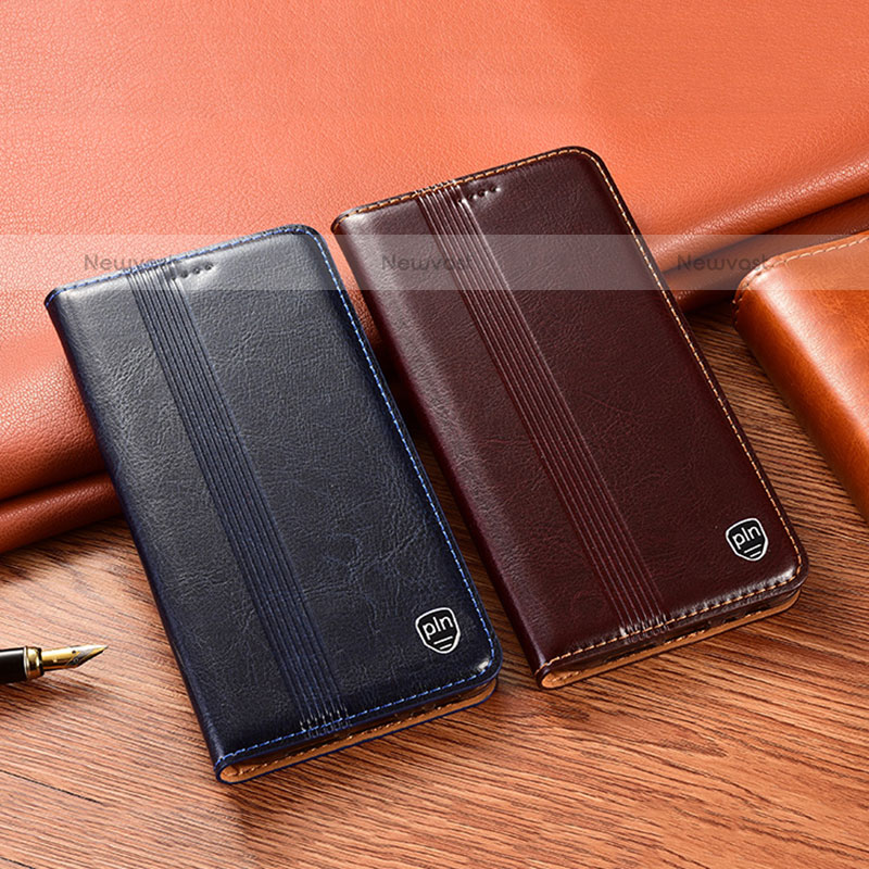 Leather Case Stands Flip Cover Holder H05P for Samsung Galaxy Note 10 Lite