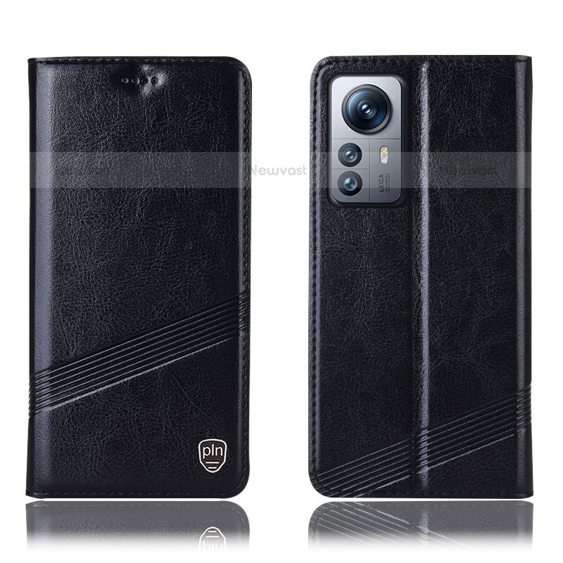 Leather Case Stands Flip Cover Holder H05P for Xiaomi Mi 12 Pro 5G