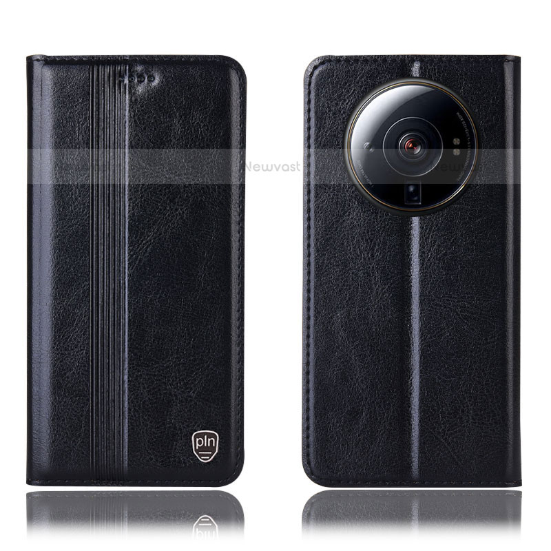 Leather Case Stands Flip Cover Holder H05P for Xiaomi Mi 12 Ultra 5G