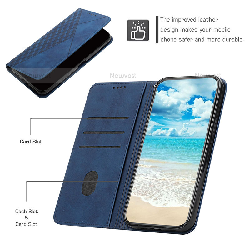 Leather Case Stands Flip Cover Holder H05X for Nothing Phone 1
