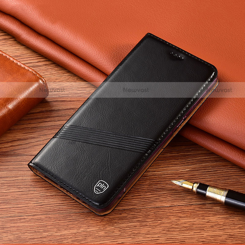 Leather Case Stands Flip Cover Holder H06P for Motorola Moto Edge 20 Pro 5G