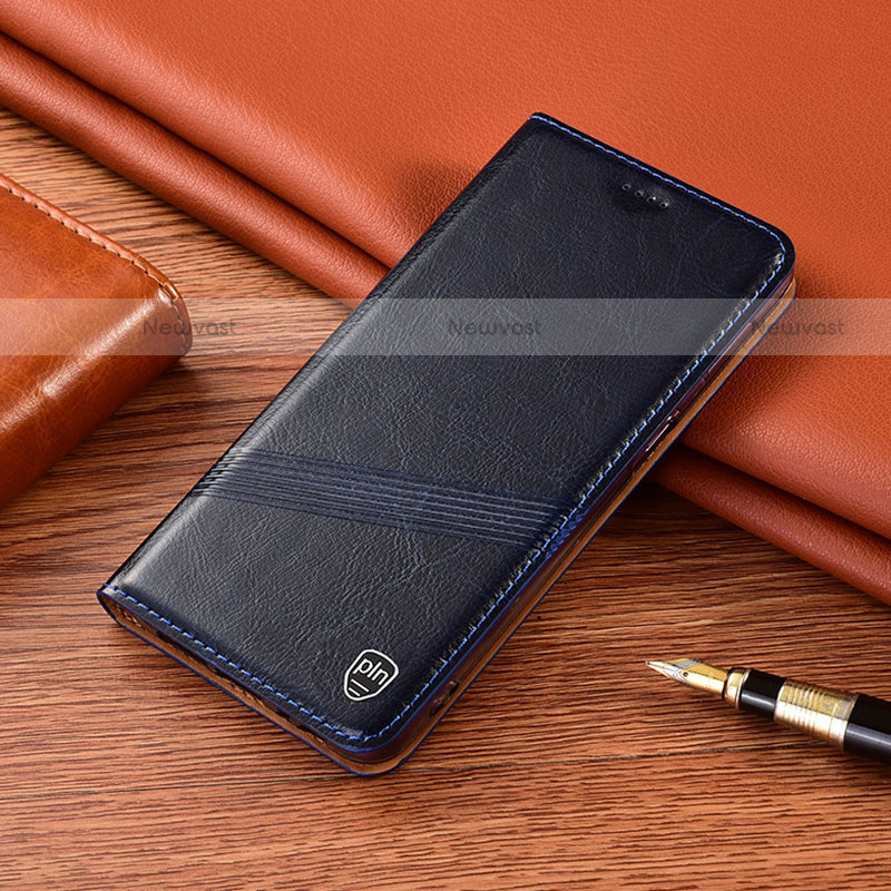 Leather Case Stands Flip Cover Holder H06P for Motorola Moto G10 Power