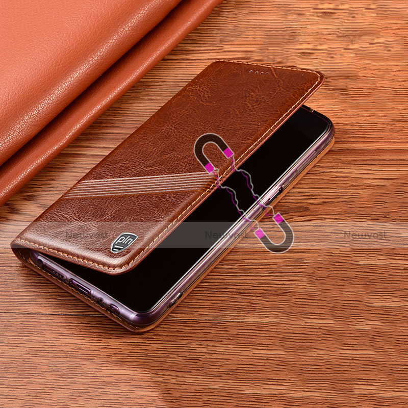 Leather Case Stands Flip Cover Holder H06P for Motorola Moto G20