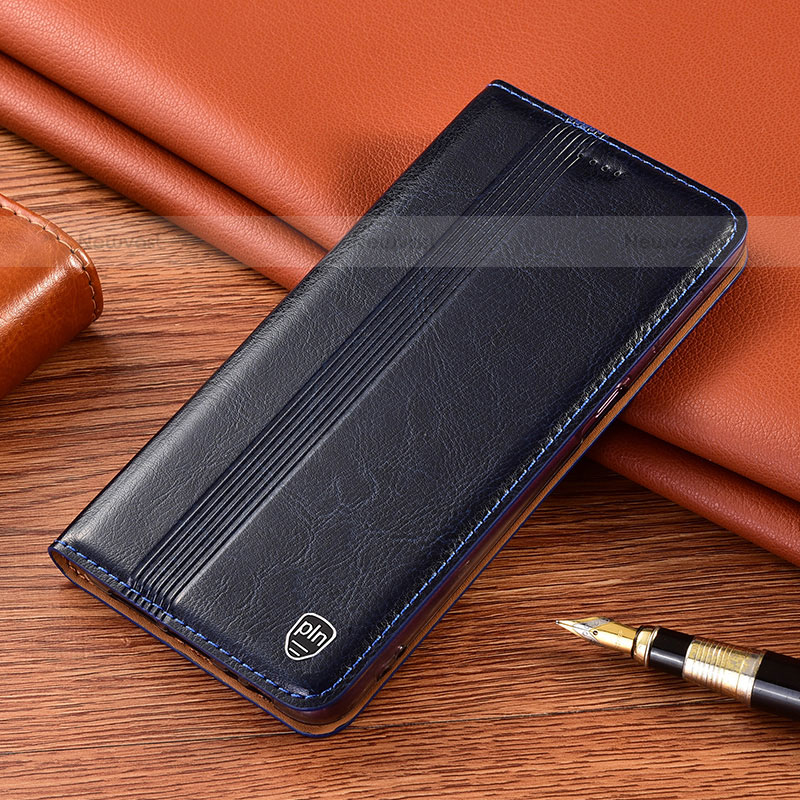Leather Case Stands Flip Cover Holder H06P for Samsung Galaxy S21 5G