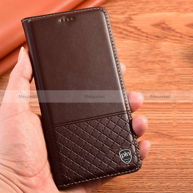 Leather Case Stands Flip Cover Holder H07P for Xiaomi Mi 10T Lite 5G