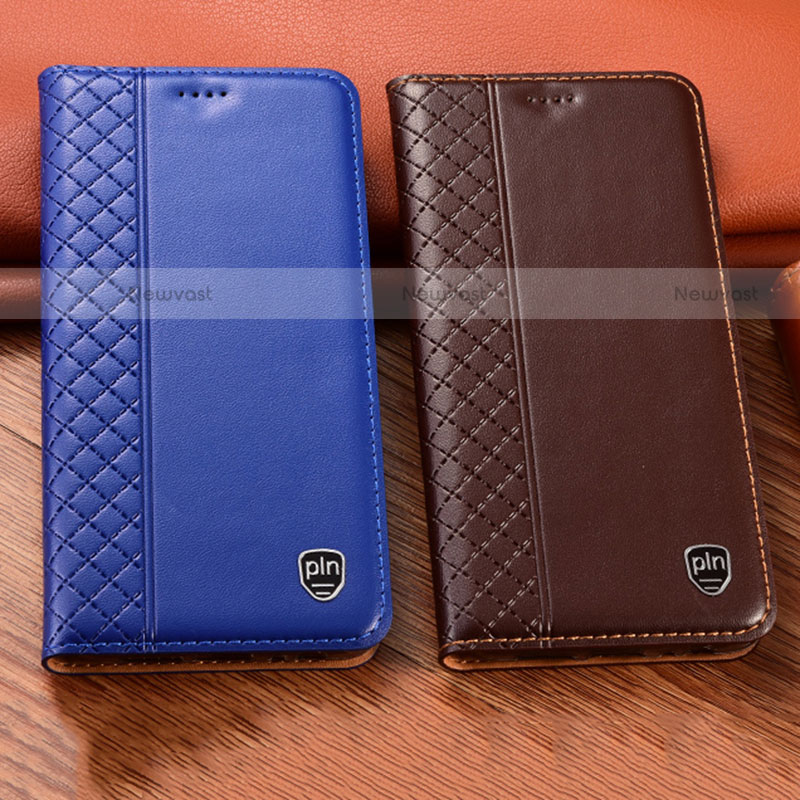 Leather Case Stands Flip Cover Holder H10P for Motorola Moto G31