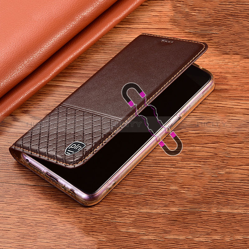 Leather Case Stands Flip Cover Holder H10P for Samsung Galaxy F13 4G