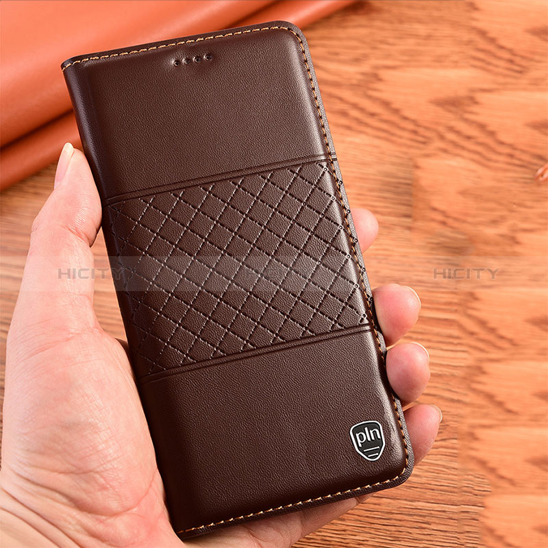 Leather Case Stands Flip Cover Holder H10P for Samsung Galaxy F52 5G