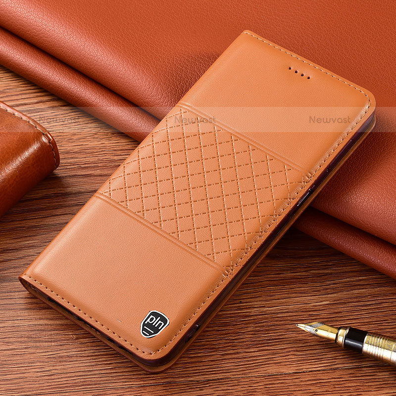 Leather Case Stands Flip Cover Holder H10P for Samsung Galaxy S21 5G