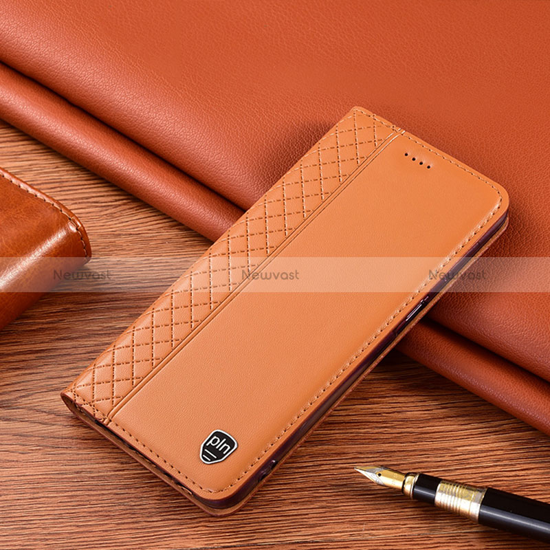 Leather Case Stands Flip Cover Holder H10P for Xiaomi Redmi 9T 4G