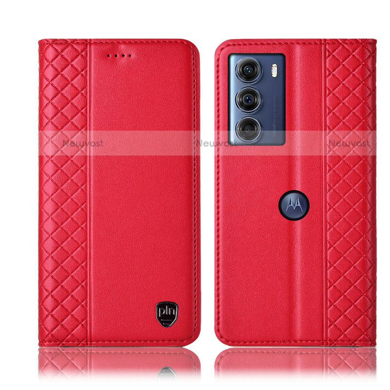 Leather Case Stands Flip Cover Holder H11P for Motorola Moto Edge S30 5G
