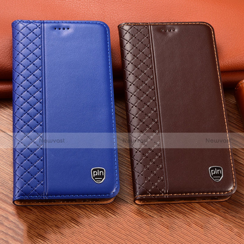 Leather Case Stands Flip Cover Holder H11P for Motorola Moto G50