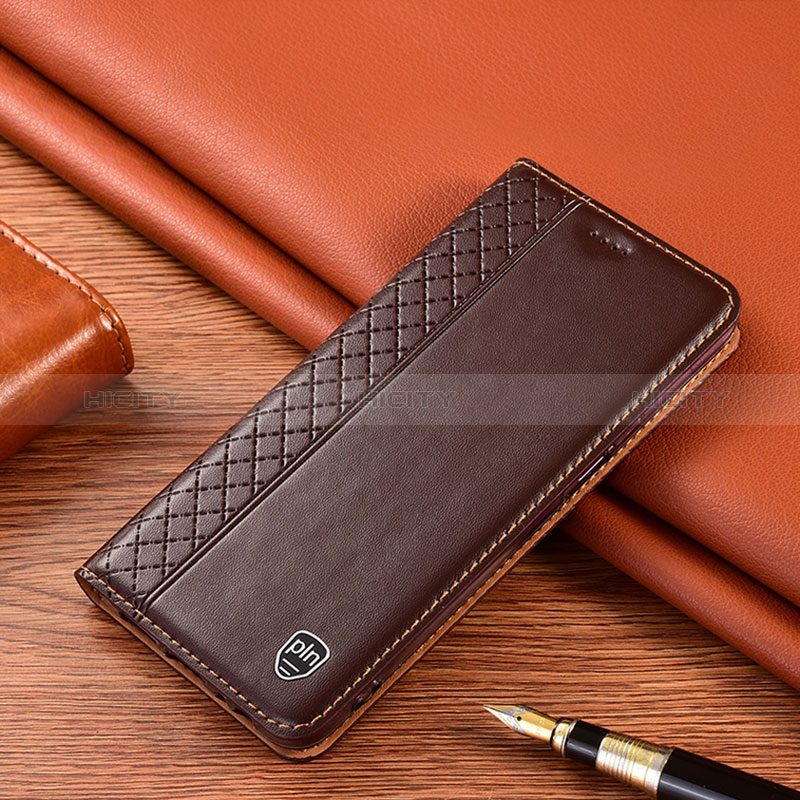 Leather Case Stands Flip Cover Holder H11P for Samsung Galaxy F42 5G